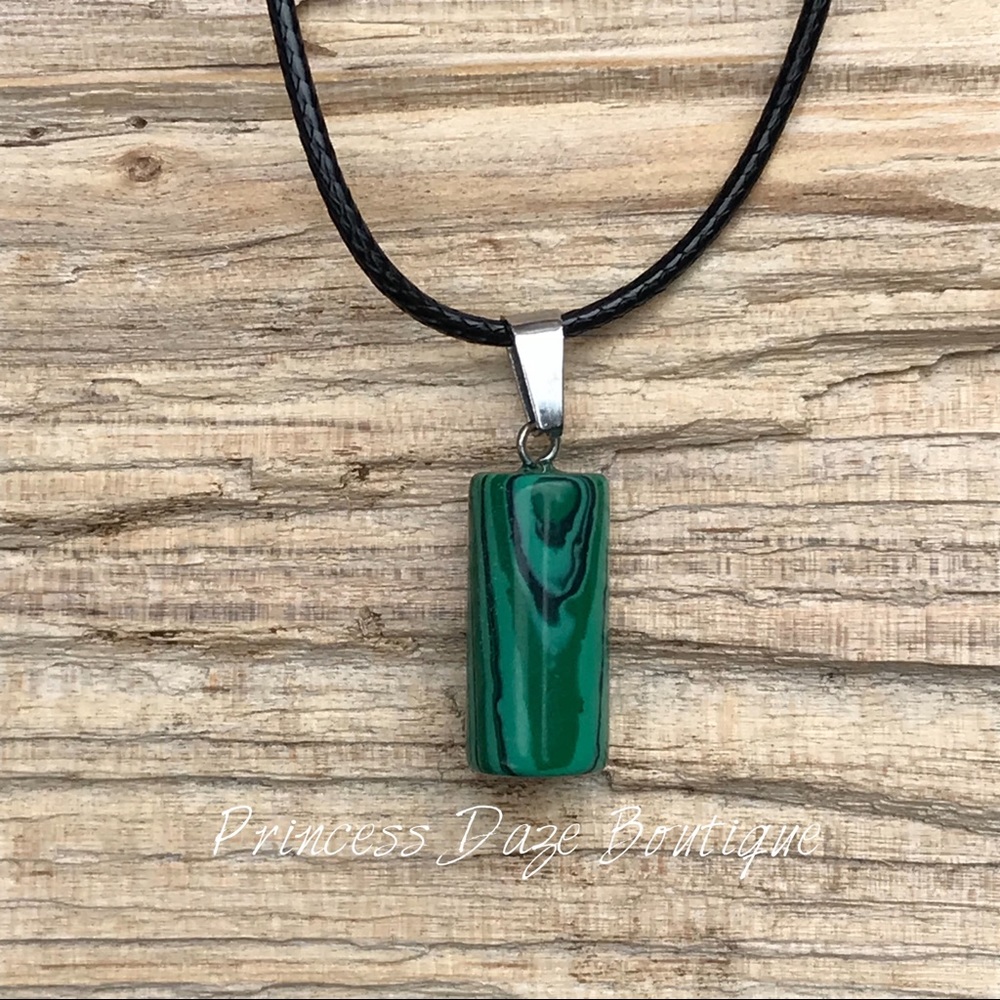 Malachite‎ Natural Stone Necklace